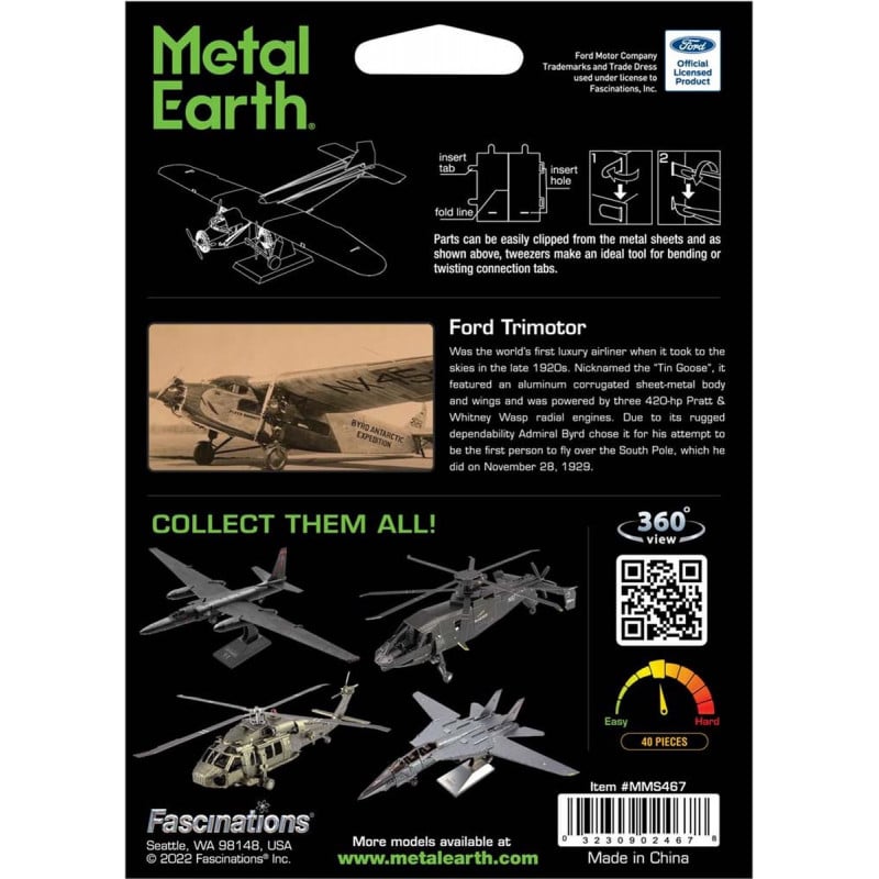 MAQUETA AVION FORD TRIMOTOR