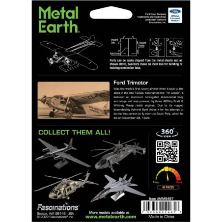 MAQUETA AVION FORD TRIMOTOR