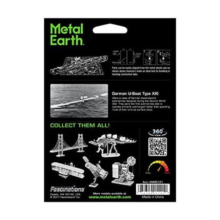 MAQUETA SUBMARINO GERMAN U-BOAT TYPE XXI