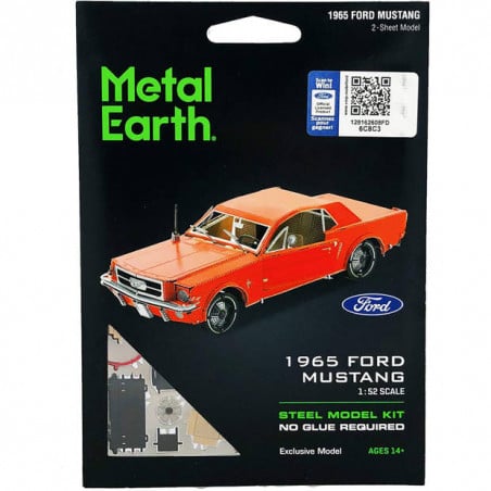 MAQUETA FORD MUSTANG COUPE ROJO