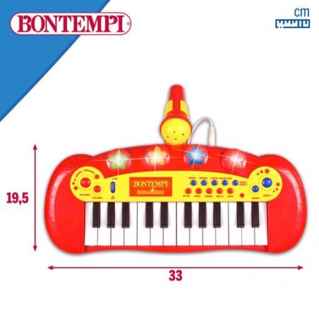 ORGANO ELECTRICO 24 NOTAS CON MICROFONO