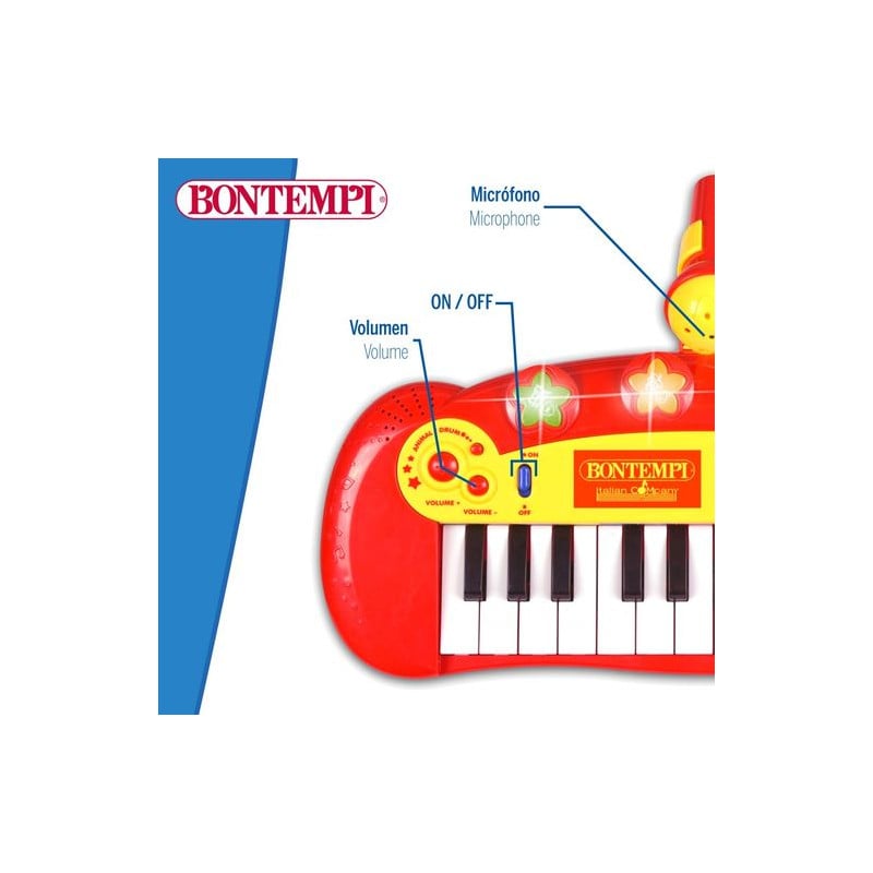 ORGANO ELECTRICO 24 NOTAS CON MICROFONO