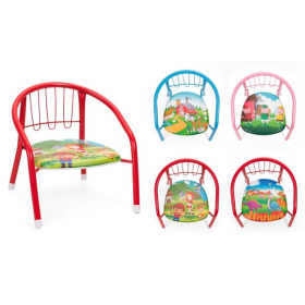 SILLA INFANTIL DE METAL MODELOS SURTIDOS
