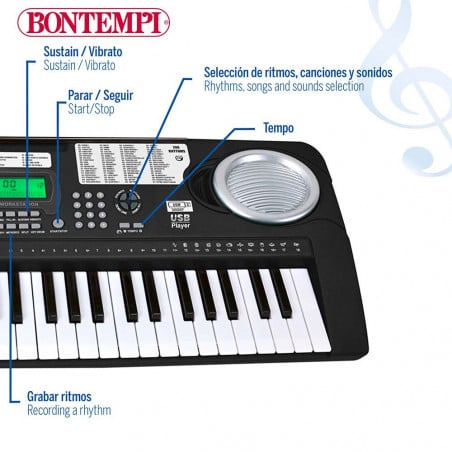 ORGANO ELECTRONICO 54 NOTAS