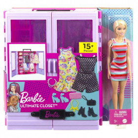 BARBIE ARMARIO PORTATIL