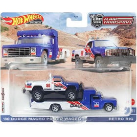 HOT WHEELS CAMION DE TRANSPORTE DE EQUIPO