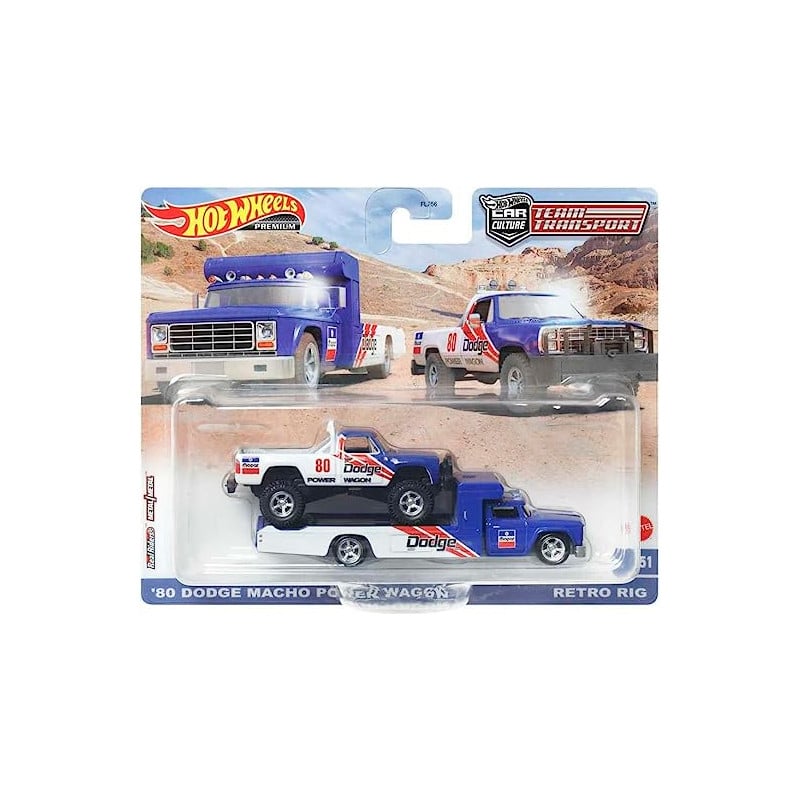 HOT WHEELS CAMION DE TRANSPORTE DE EQUIPO
