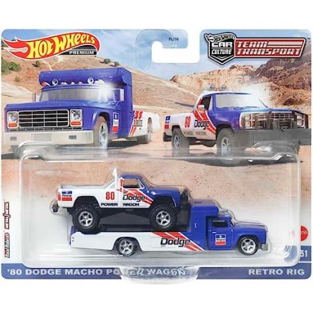 HOT WHEELS CAMION DE TRANSPORTE DE EQUIPO