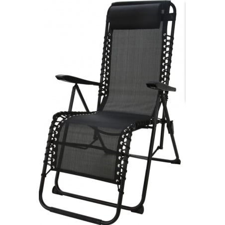 SILLON PLEGABLE NEGRO