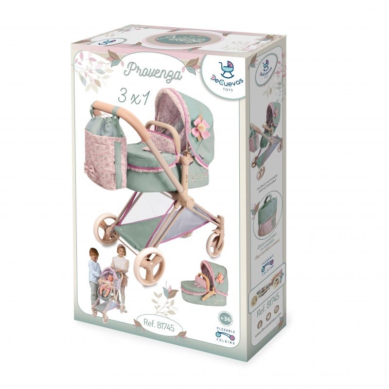 COCHE DE MUÑECA 3X1 PLEGABLE