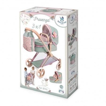COCHE DE MUÑECA 3X1 PLEGABLE