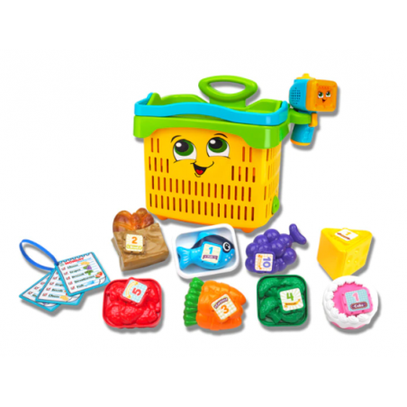 Cesta Supermercado Cuenta y Juega