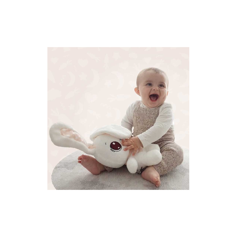 Peekapets Peluche Conejo Rosa