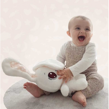 Peekapets Peluche Conejo Rosa