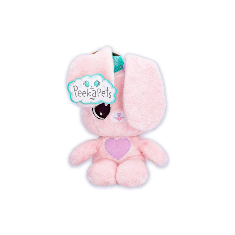 Peekapets Peluche Conejo Rosa