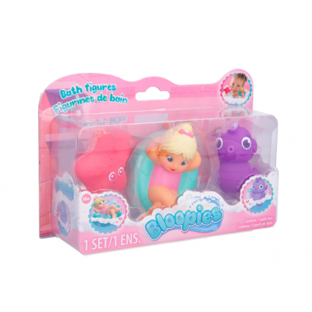 BLOOPIES FIGURAS BAÑO PACK 3