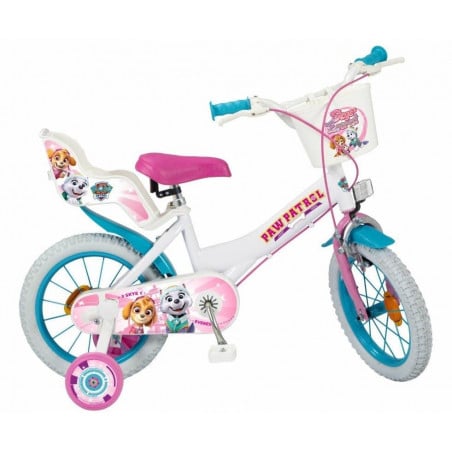 bicicleta infantil 14" patrulla canina