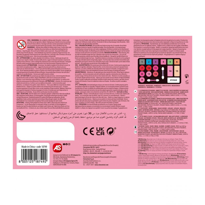 ESTUCHE MAQUILLAJE ROCKER BE YOURSELF