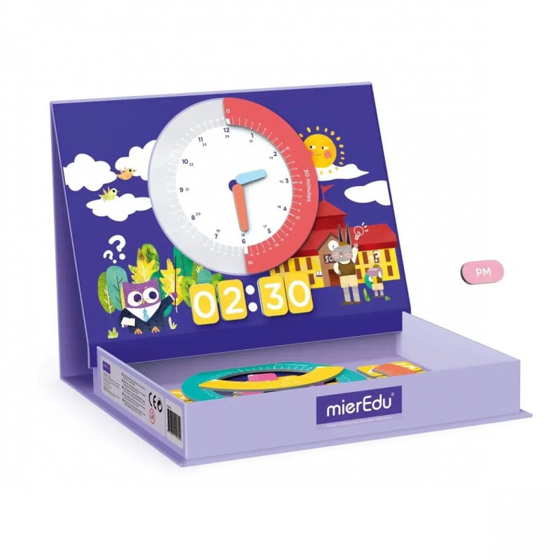 JUEGO MAGNETICO APRENDIZAJE DE LA HORA