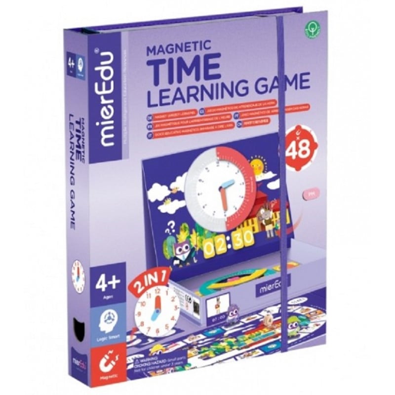 JUEGO MAGNETICO APRENDIZAJE DE LA HORA