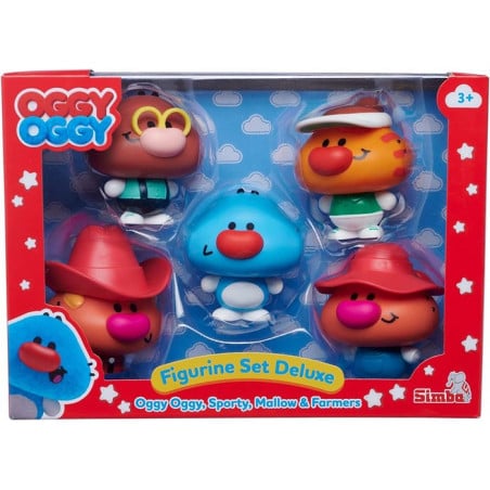 SET FIGURAS OGGY OGGY DELUXE