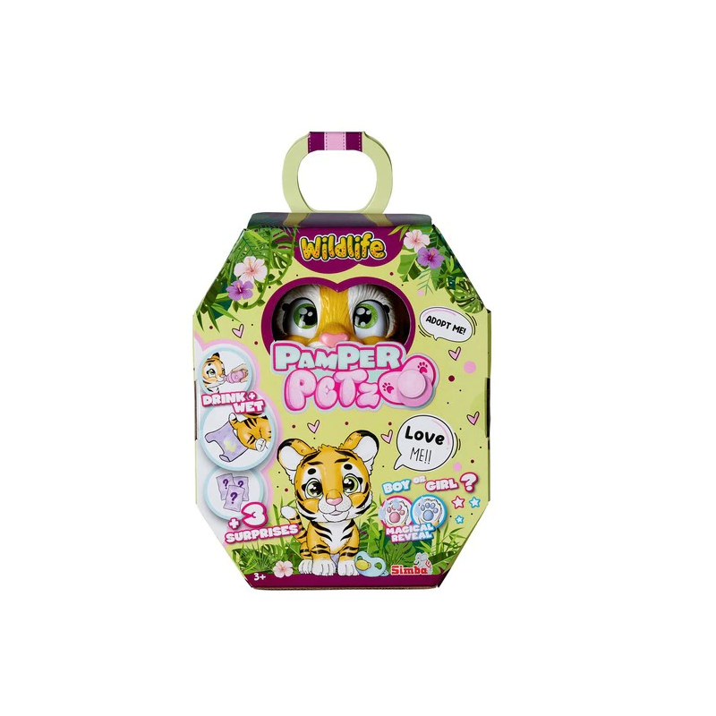 PAMPER PETZ TIGRE 15 CM