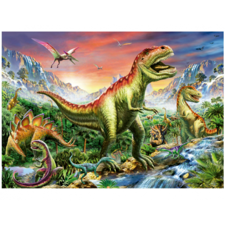PUZZLE 1000 BOSQUE JURASICO