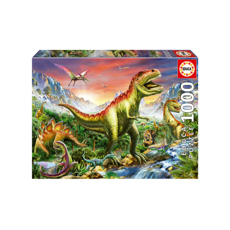 PUZZLE 1000 BOSQUE JURASICO