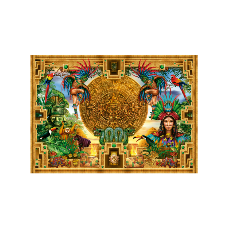 2000 MONTAJE AZTECA MAYA