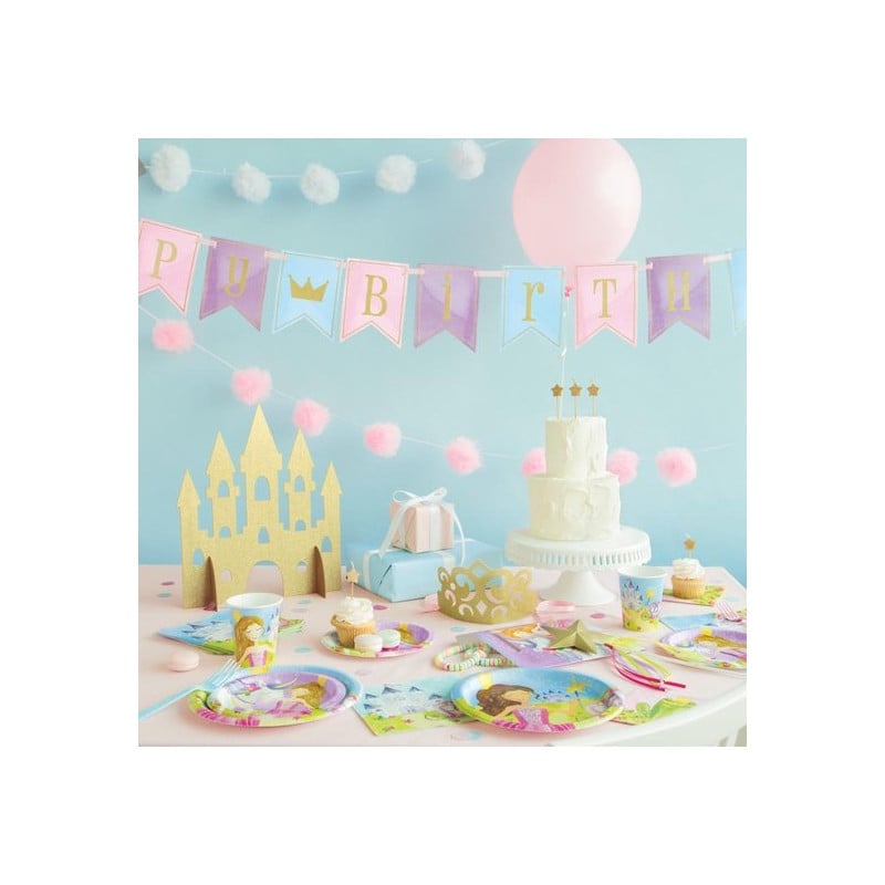 VELAS ESTRELLA DORADA HAPPY BIRTHDAY