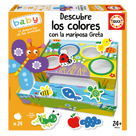 DESCUBRE LOS COLORES CON LA MARIPOSA GRETA