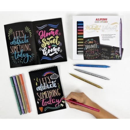 METALLIC LETTERING COLOR EXPERIENCE