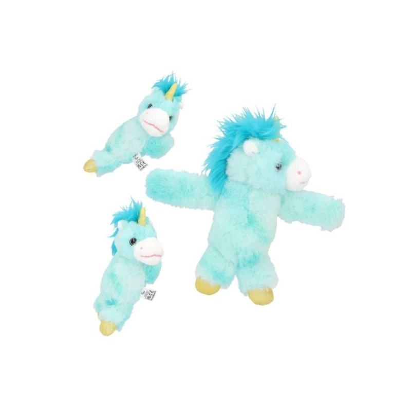 YLVI PULSERA SLAP PELUCHE UNICORNIO SURTIDO
