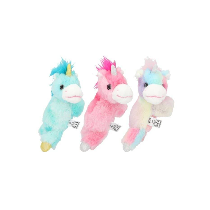 YLVI PULSERA SLAP PELUCHE UNICORNIO SURTIDO