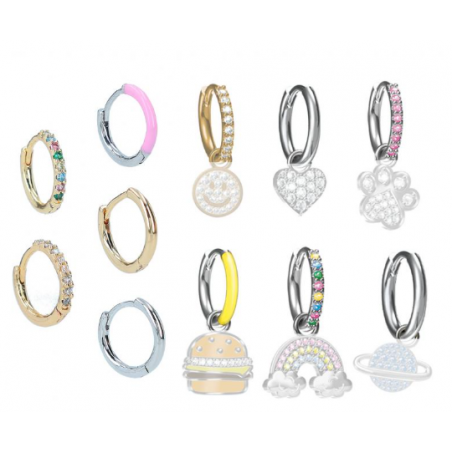 TOP MODEL PENDIENTES EN CAJITA