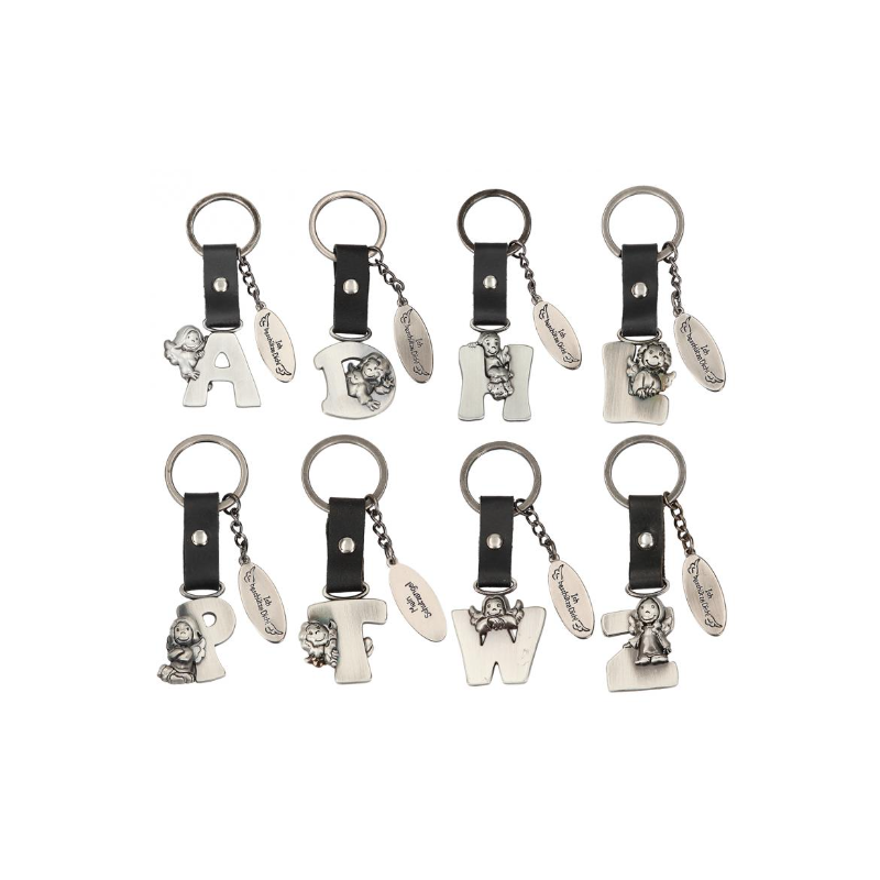 Ángel De La Guarda Llaveros Alfabeto Surtido
