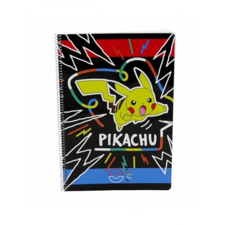 Pokémon Colorful Cuaderno Folio 80 Hojas
