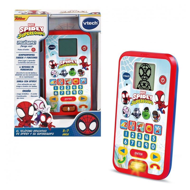 TELEFONO EDUCATIVO SPIDEY Y SUS AMIGOS