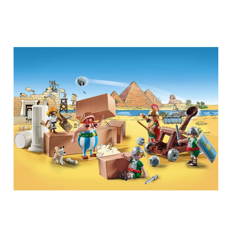 PLAYMOBIL ASTERIX NUMEROBIS Y LA BATALLA DE PALACIO