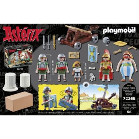 PLAYMOBIL ASTERIX NUMEROBIS Y LA BATALLA DE PALACIO
