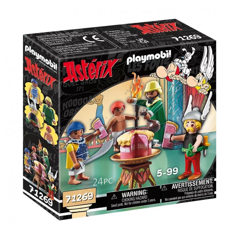 PLAYMOBIL ASTERIX PALETABIS Y LA TARTA ENVENENADA