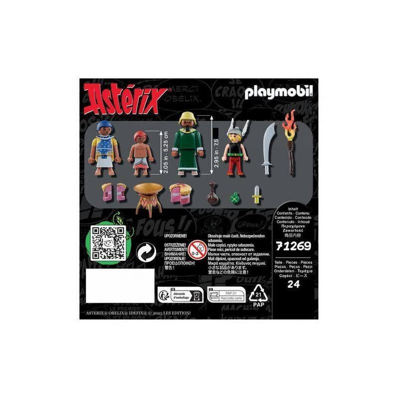 PLAYMOBIL ASTERIX PALETABIS Y LA TARTA ENVENENADA