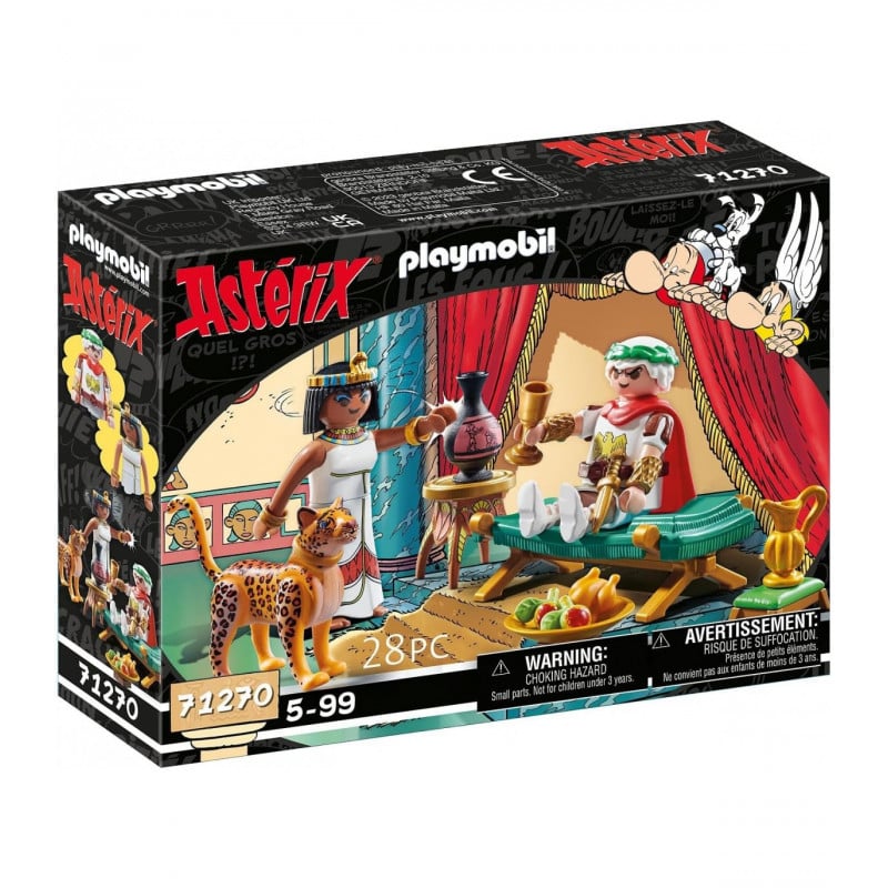 PLAYMOBIL ASTERIX CESAR Y CLEOPATRA