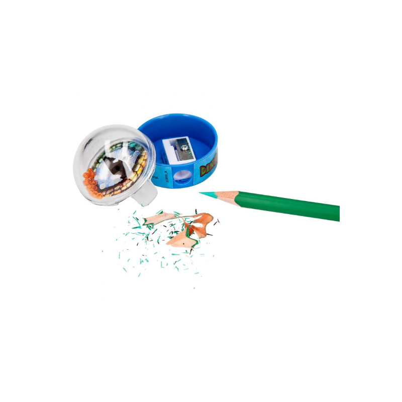 DINO WORLD SACAPUNTAS CON JUEGO DE PACIENCIA SURTIDO