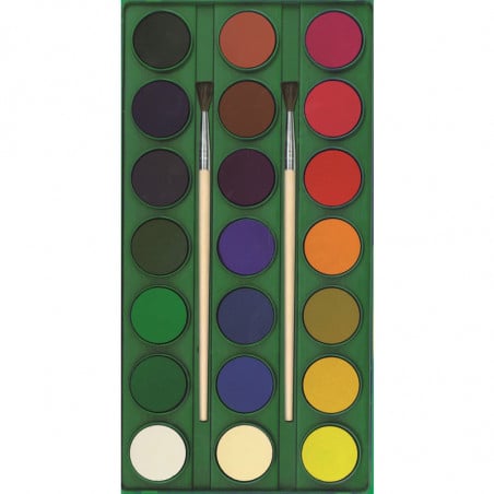 ESTUCHE 21 ACUARELAS ALPINO