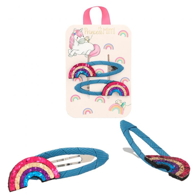 Princess Mimi Pinzas Textiles Para El Pelo Surtidas