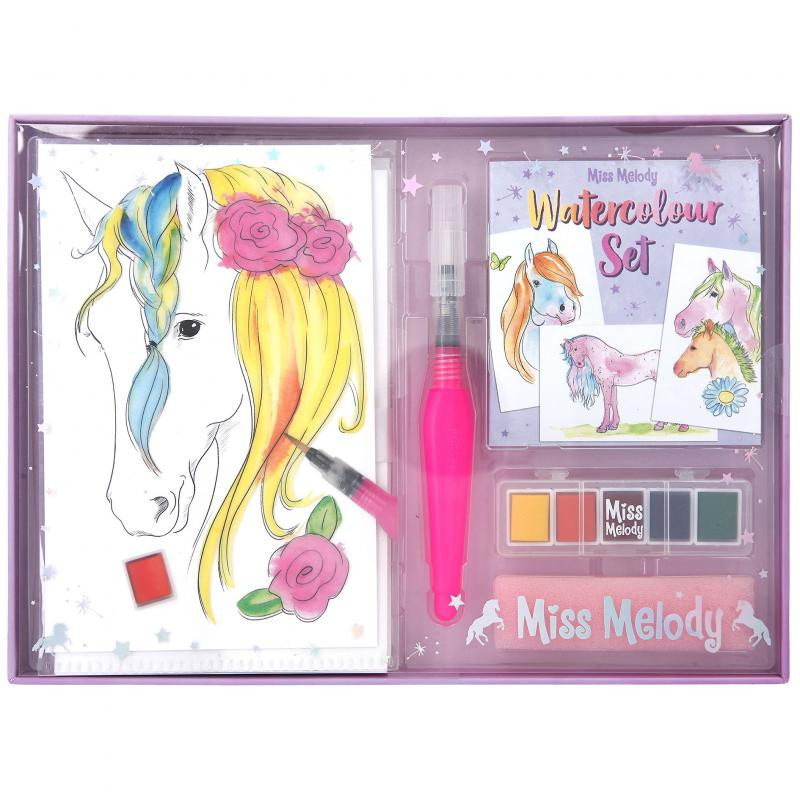 MISS MELODY SET DE ACUARELAS
