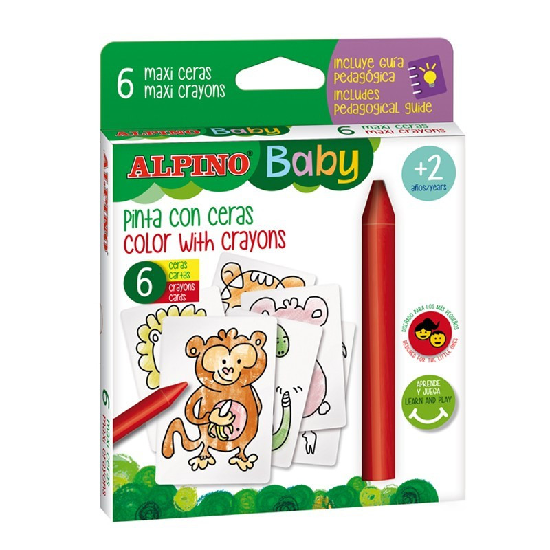 Set 6 Ceras Alpino Baby La Jungla