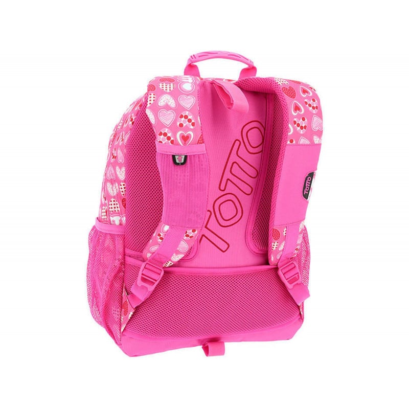 TOTTO MOCHILA ADAPTABLE CORAZONES