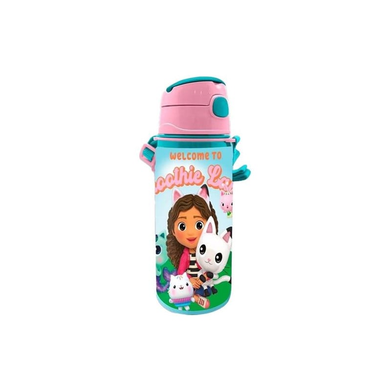 CANTIMPLORA ALUMINIO CON ASA GABBYS DOLLHOUSE 600 ML